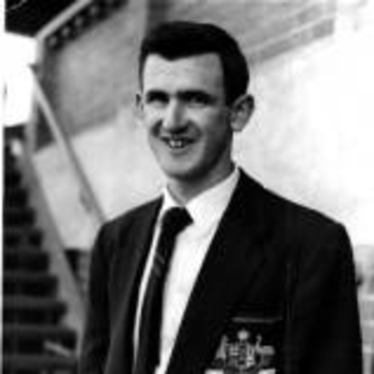 Colin Ridgway in his 1956 Melbourne Olympic Games blazer. Picture: File