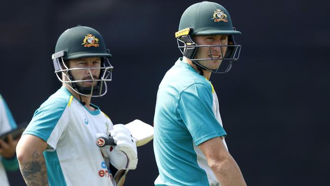 Wade or Marnus? The choice is down to two for Aaron Finch’s opening partner.