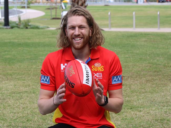 Gold Coast Suns recruit Aaron Young.