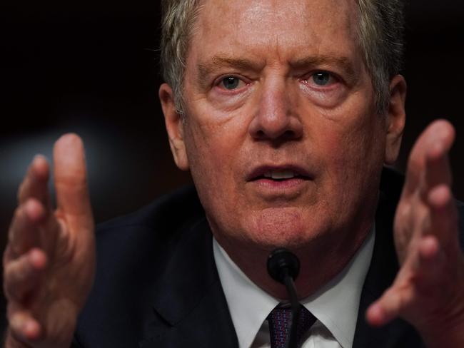 US Trade Representative Robert Lighthizer. Picture: AFP