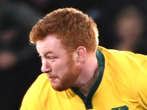 JOHANNESBURG, SOUTH AFRICA - JULY 20: Harry Johnson-Holmes of Australia during the The Rugby Championship match between South Africa and Australia at Emirates Airline Park on July 20, 2019 in Johannesburg, South Africa. (Photo by Lee Warren/Gallo Images/Getty Images)