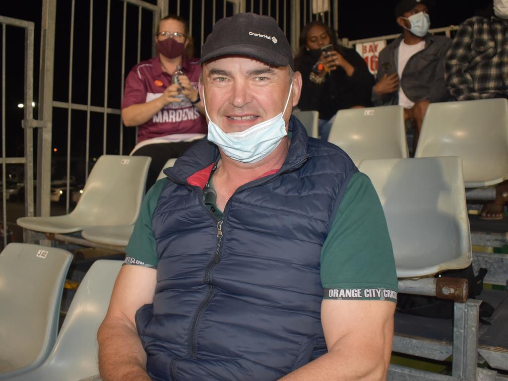 Sam Kay at the Manly Sea Eagles v Sydney Roosters NRL semi final match at BB Print Stadium, Mackay, September 17, 2021. Picture: Matthew Forrest