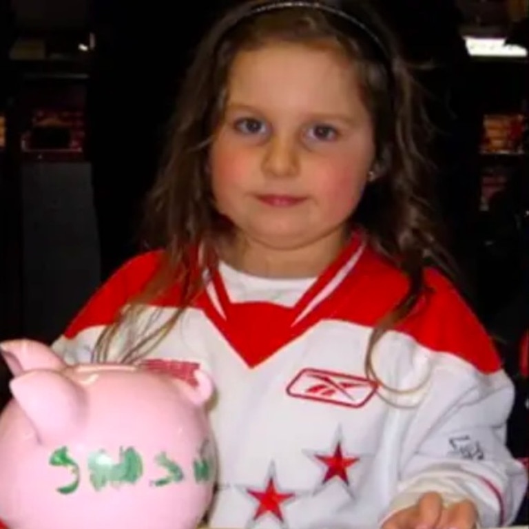 When she was five she donated all her savings to charity.