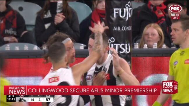 Pies crush Dons to win Minor Premiership