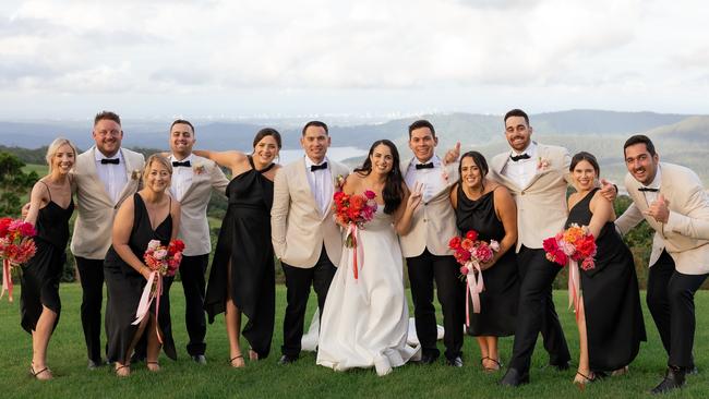 Monica De Nino and Michael Murray's wedding Picture: Figtree Pictures