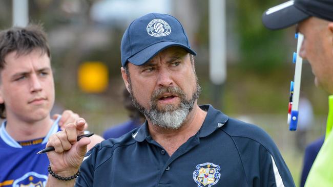 Sacred Heart coach Jon Symonds. Picture: Brenton Edwards