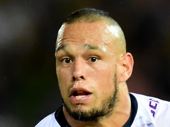 Will Chambers . NRL ; North Queensland Cowboys Vs Melbourne Storm at 1300 Smiles Stadium. Picture: Alix Sweeney