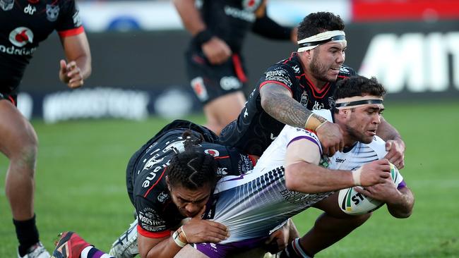 Dale Finucane will start at lock for the Storm. (AAP Image/David Rowland)