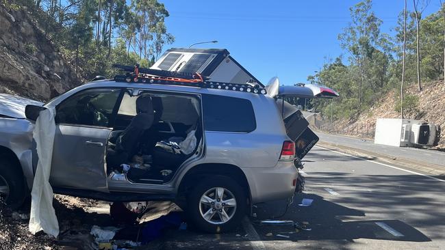 The crash happened on March 31 on the Bruce Highway at Maryborough near the Alice St roundabout.