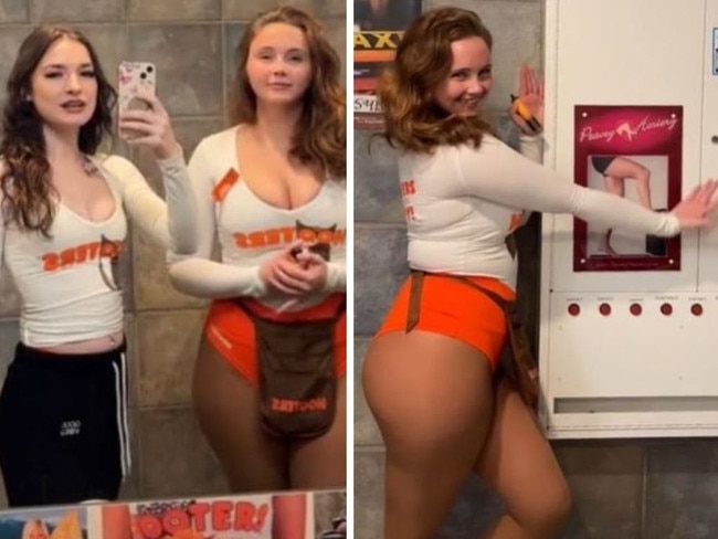 Hooters girls’ reveal uniform outrage