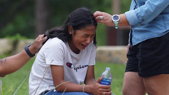 Grief counseling will be offered to students involved in the horror school shooting. Picture: Allison Dinner / AFP.