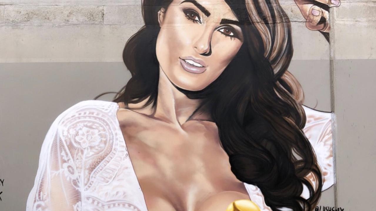 Arabella Del Busso's mural in Melbourne