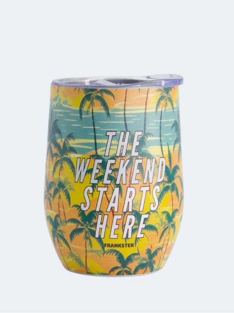 The Tropical Weekend Drinkware. Picture: Frankster