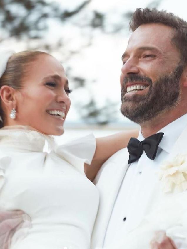 They tied the knot in two ceremonies last year. Picture: Instagram/Jlo