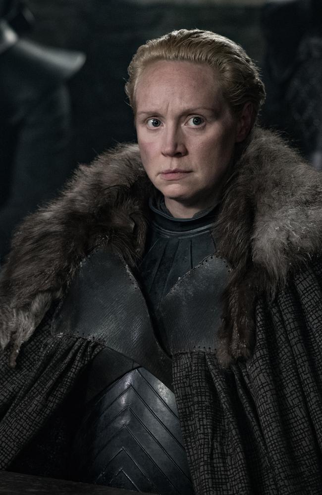 Fan favourite Brienne of Tarth (Gwendoline Christie) is also back for Season 8. Picture: HBO