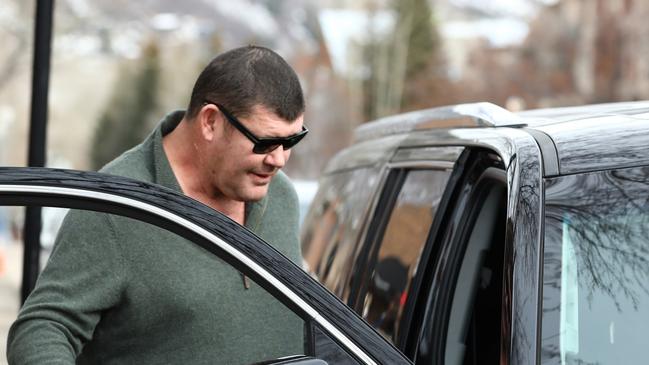 James Packer in Aspen. Picture: Nemo / Backgrid