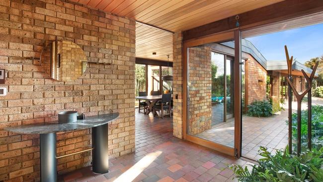 Daniel Robertson bricks and tiles were used throughout the home.