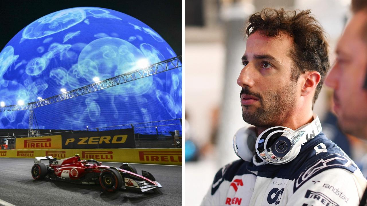 Daniel Ricciardo watched Las Vegas Grand Prix burn to the ground.