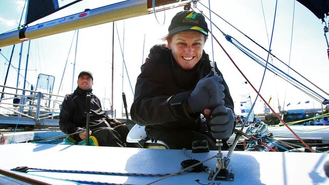 Paralympic sailing star Liesl Tesch was held up at gun point in Rio. Picture: Aaron Francis