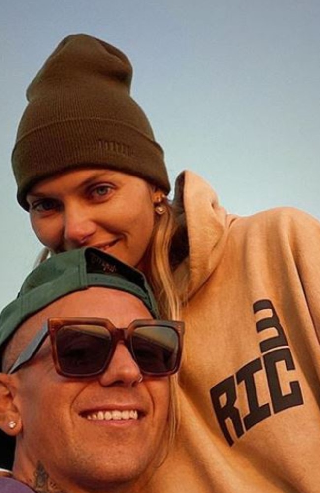 Jessica Hart with boyfriend James Kirkham. Picture: Instagram / @jesshart