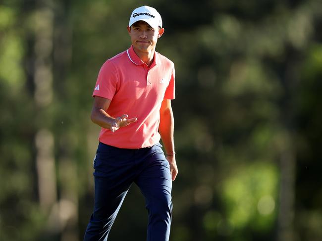 Collin Morikawa is just one shot off the pace heading into the final round. Picture: Getty