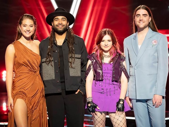 The Voice Grand Finalists for 2024.