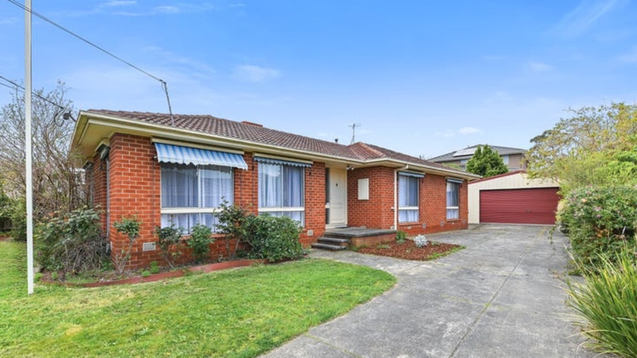 The three-bedroom home at 10 Jacaranda Rd, Wheelers Hill is up for rent for $550 a week.