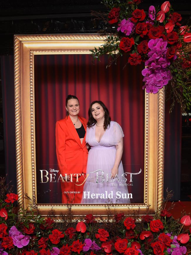 Opening night: Beauty and The Beast at Her Majestys Theatre, Melbourne. Picture: Josie Hayden