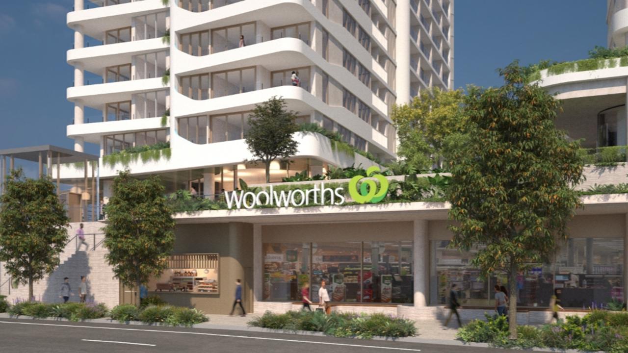 The development will feature a Woolworths supermarket. Picture: Supplied