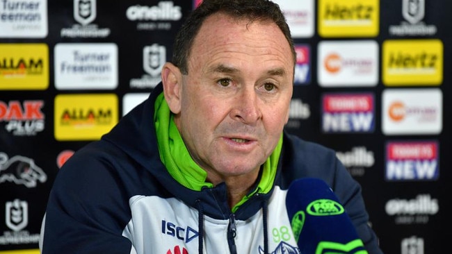 Canberra Raiders coach Ricky Stuart. Picture: NRL Photos