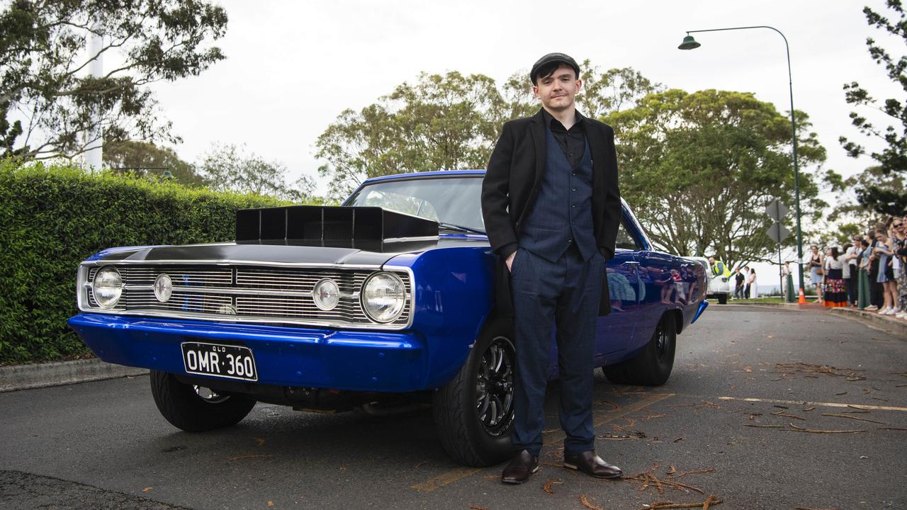 Graduate Caleb Young at Toowoomba Christian College formal at Picnic Point, Friday, November 29, 2024. Picture: Kevin Farmer