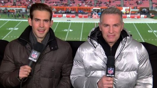 That is one loud jacket. Photo: Twitter.