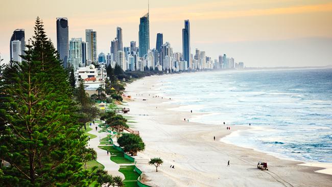 Surfers Paradise has the highest debt to income levels.