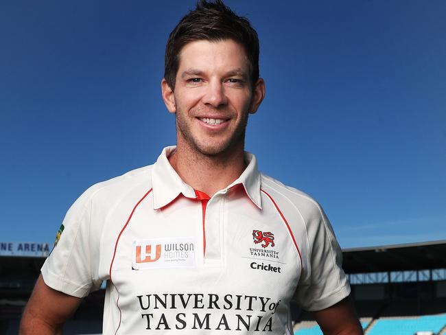 Tim Paine captain of University.  Preview to the CTPL cricket grand final between University and Lindisfarne along with medal winners of the league for 2023.  Picture: Nikki Davis-Jones