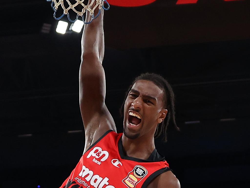 NBL hopeful to lure more NBA scouts to the Blitz, especially if former Perth Wildcat Alex Sarr goes No.1 in next month’s NBA draft. Picture: Paul Kane/Getty Images.