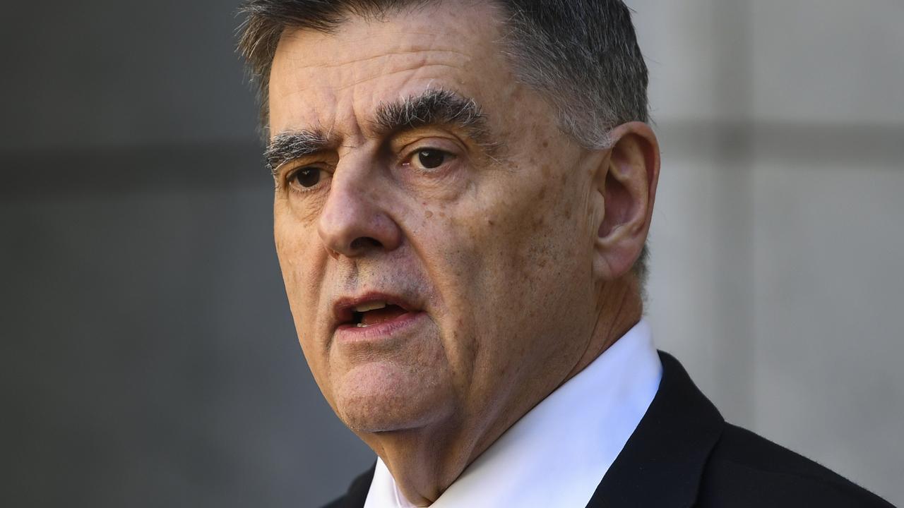 Australia's chief medical officer Brendan Murphy says there had been ‘significant further growth’ in cases. Picture: AAP Image/Lukas Coch