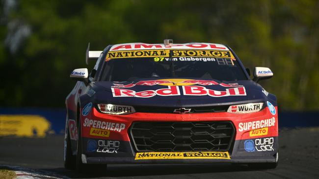 Shane van Gisbergen is cruising to victory. Picture: Getty