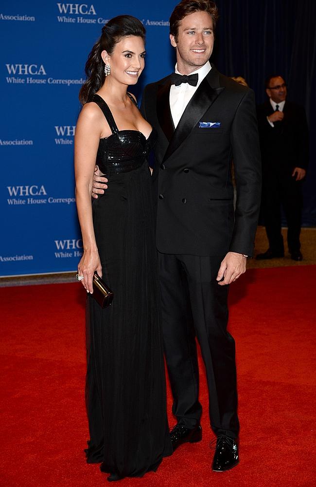 The guy from the Facebook movie and a pretty lady. (Photo by Dimitrios Kambouris/Getty Images)