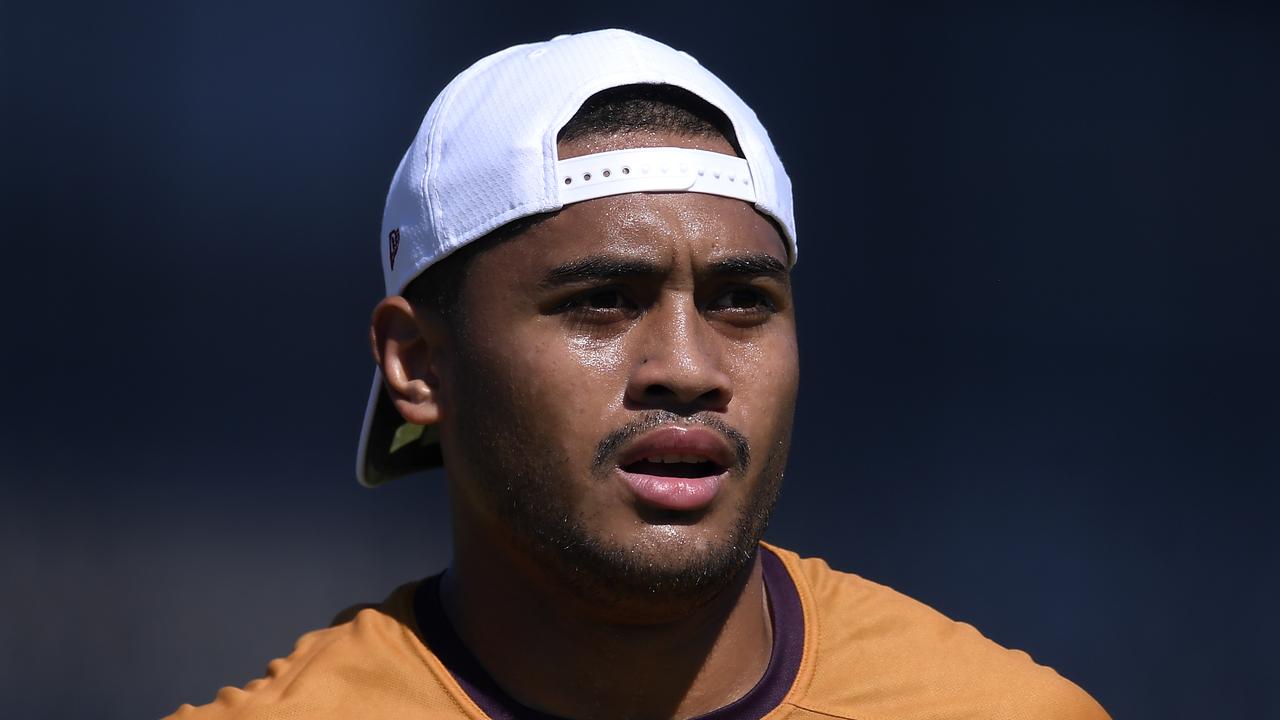 BRISBANE, AUSTRALIA - AUGUST 13: Anthony Milford is seen during a Brisbane Broncos NRL training session at the Clive Berghofer Centre on August 13, 2020 in Brisbane, Australia. (Photo by Albert Perez/Getty Images)