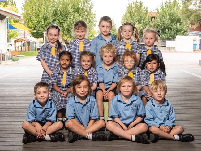 St Mary’s Primary School Back row L-R: Eloise McIntyre, Olive-Belle McGrath, Henry Trotter, Michaela Shannon, Georgia Peel Middle row L-R: Bismann Kaur, Emma Dunn, Arthur Pisarskis, April Best, Franchesca Lumagbas Front row L-R: Archer Lynch, Jett Butler, Theodore Green, Patrick Clarke