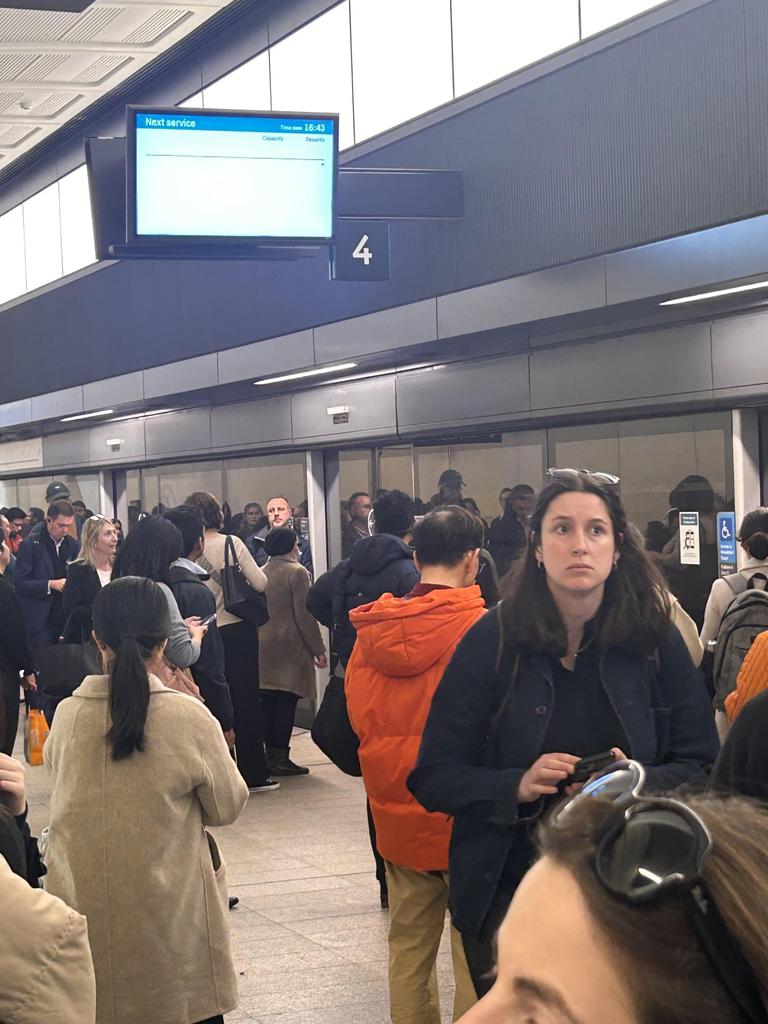 Services along the Metro line have been delayed since 4pm.