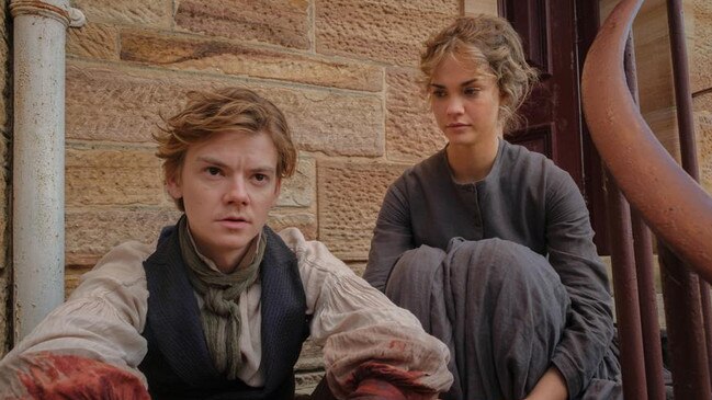 Thomas Brodie-Sangster and Maia Mitchell star in The Artful Dodger.