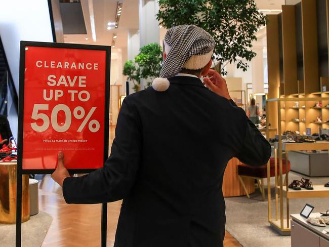 Australians are hoping to nab a bargain during the Boxing Day sales. Picture: Roni Bintang/Getty Images