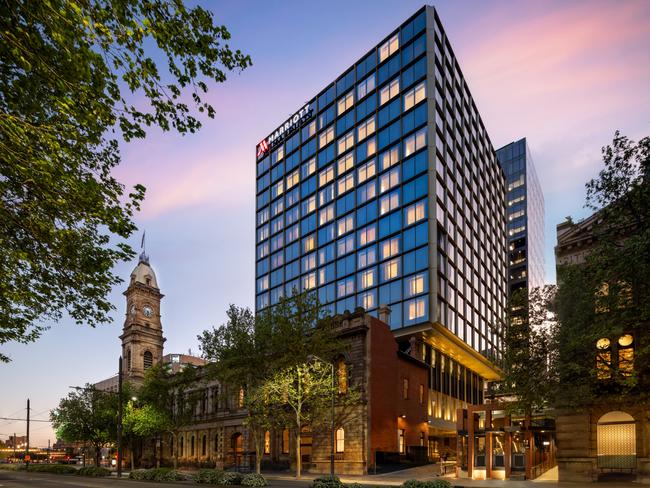 The Advertiser - The Marriott Competition - ADLMC Exterior KW St Evening. Picture: supplied
