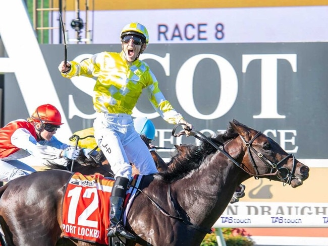 Port Lockroy wins the Group 1 Railway Stakes Picture: Western Racepix