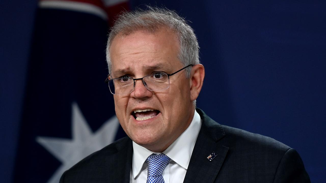 Prime Minister Scott Morrison. Picture: NCA NewsWire/Bianca De Marchi