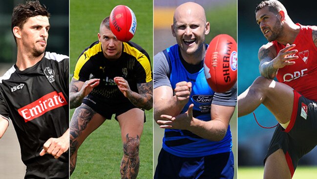 Scott Pendlebury, Dustin Martin, Gary Ablett, Lance Franklin will be popular SuperCoach picks in 2018.