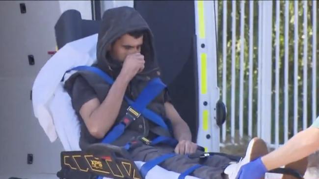 Quick-thinking tradies are being praised for helping save a young family's home from a fire at Para Hills. Picture:7NEWS