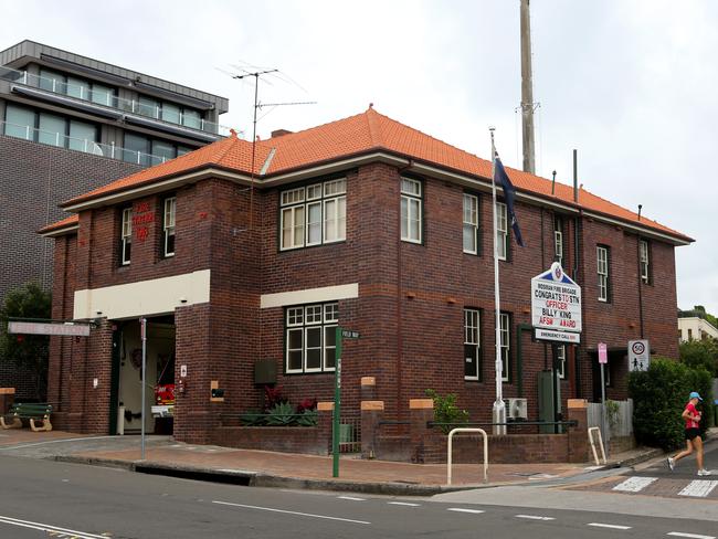 Residents and councillors were concerned that Mosman Fire Station would be affected if Dan Murphy’s moved in nearby. Photographed in 2014.