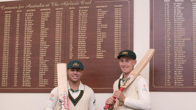 David Warner became the first man to get a 300+ score on the Adelaide Oval honours board.